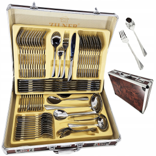 Príborová súprava - Súprava príborov Zilner SATIN CUTLERY 72 ks.